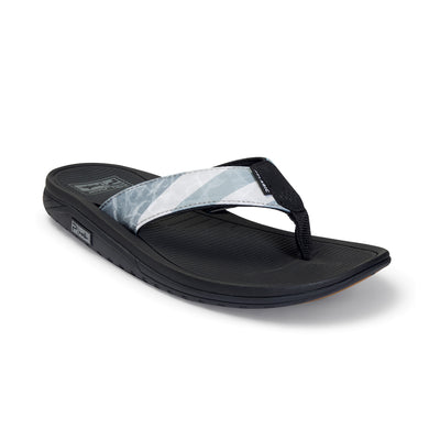 BLUEFIN Strand Canvas Men's Flip Flop Sandals Shoes in Gray Size 13 M | eBay