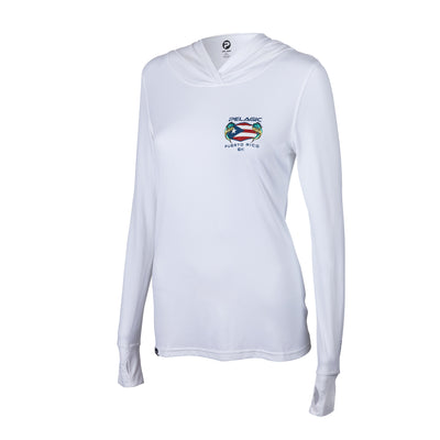 Ws Aquatek Puerto Rico Ws Hooded Fishing Shirt