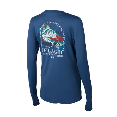 Pelagic Deluxe Logo Classic Fishing T-Shirt - Rok Max