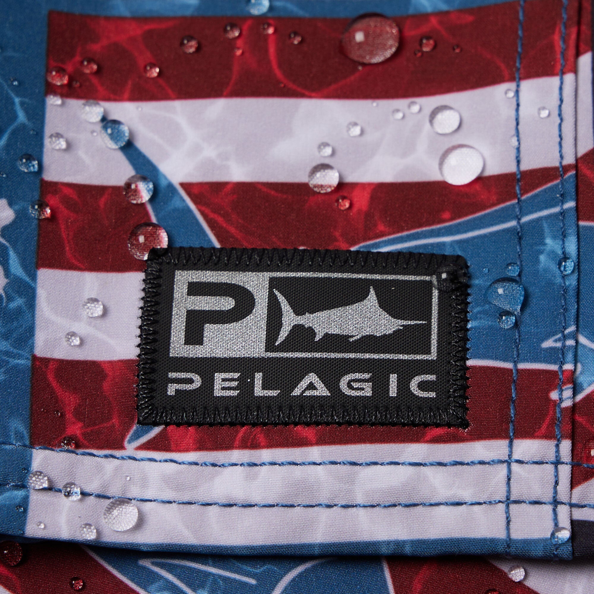 Pelagic Built For Fishing Sail Fish Logo Fish Sticker/Decal Approx  5”Authentic