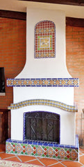 Images Pictures and ideas for Mexican Style Fireplaces – Mexican Tile