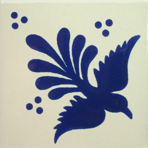 Especial Decorative Tile - Volar Azul – Mexican Tile Designs