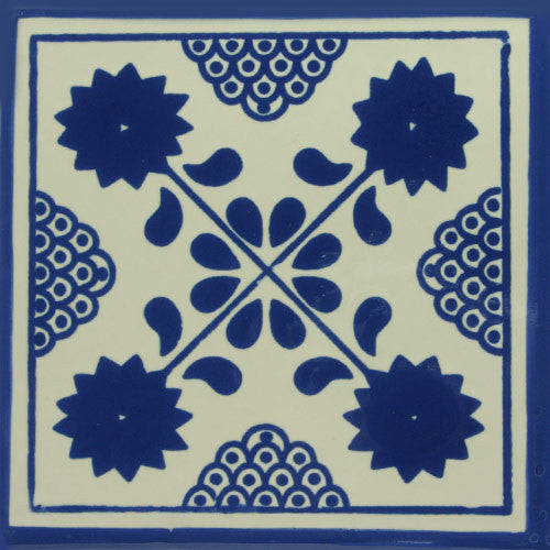 Especial Decorative Tile - Damasco – Mexican Tile Designs