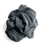 I AM BCO 100% Knitted Throw for Mums Charcoal