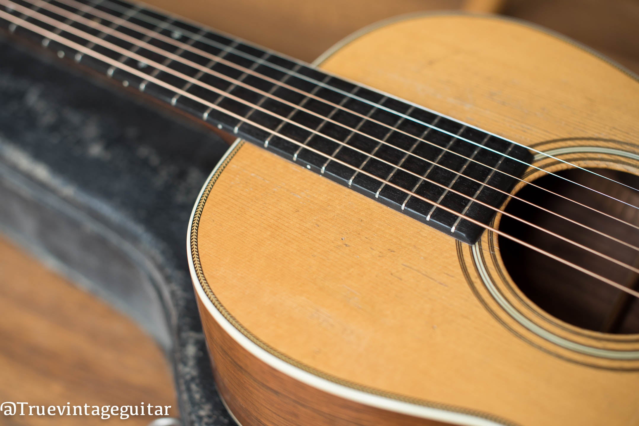 Herringbone purfling 1929 Martin 00-29