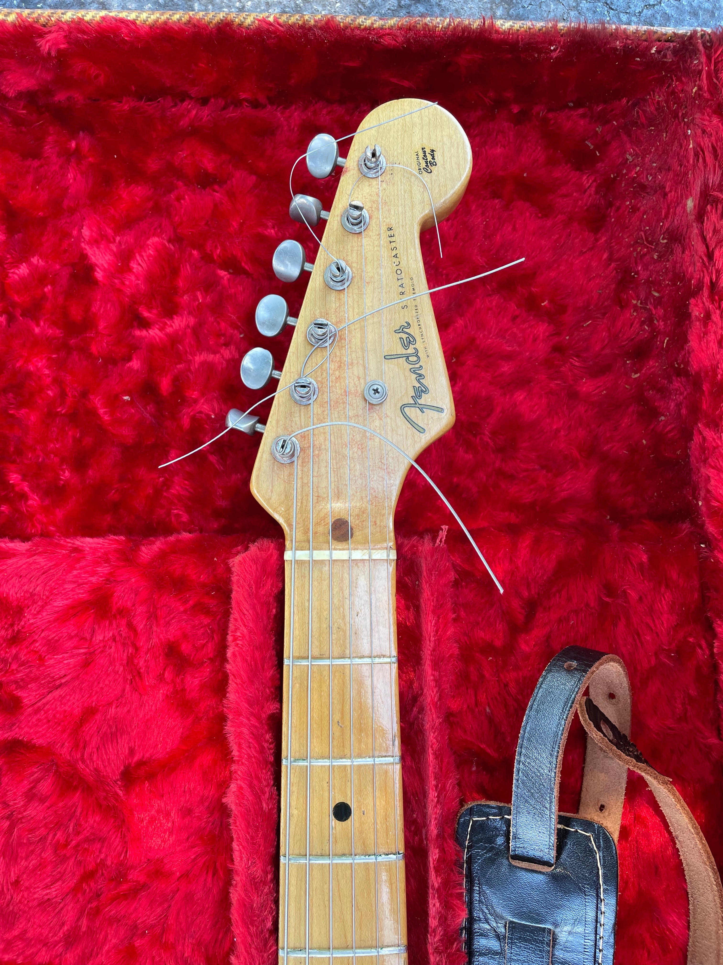 Vintage Fender Stratocaster guitar 1950s