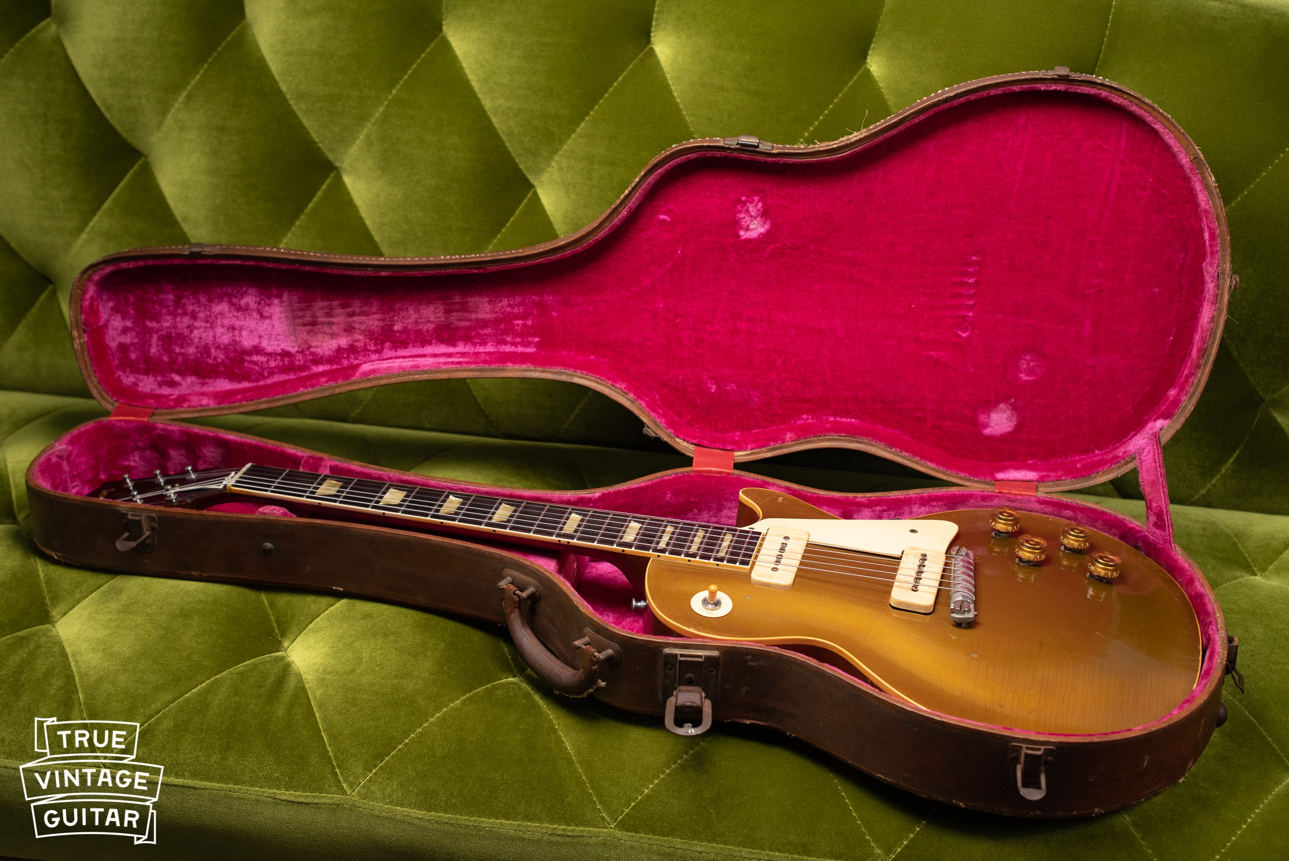 1954 Gibson Les Paul goldtop guitar