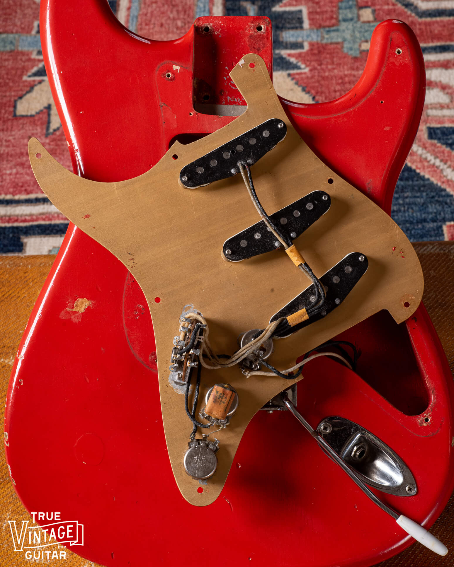 1957 Stratocaster Red pickups