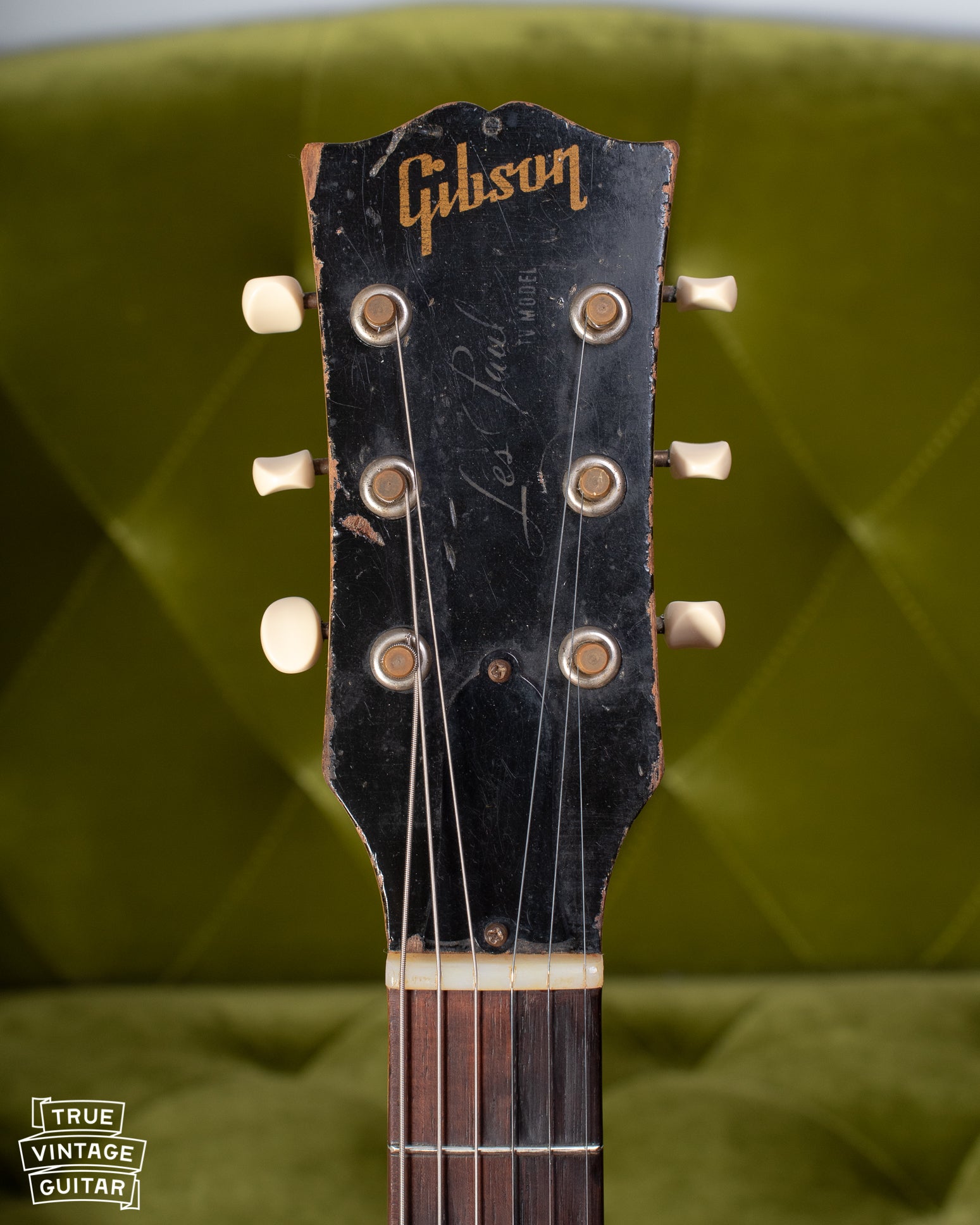 Gibson Les Paul neck headstock 1958 1950s