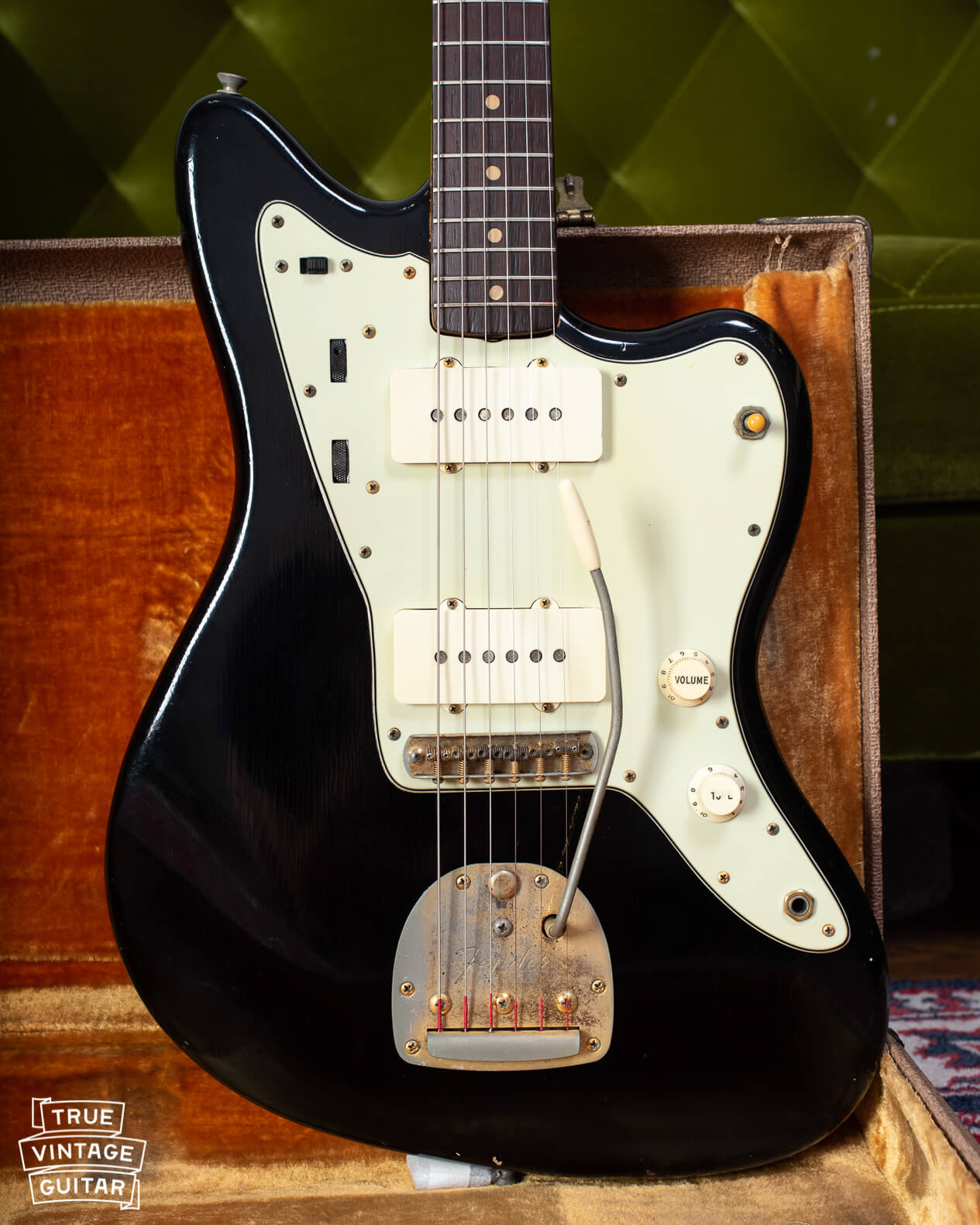 Fender Jazzmaster 1960 Black with gold hardware