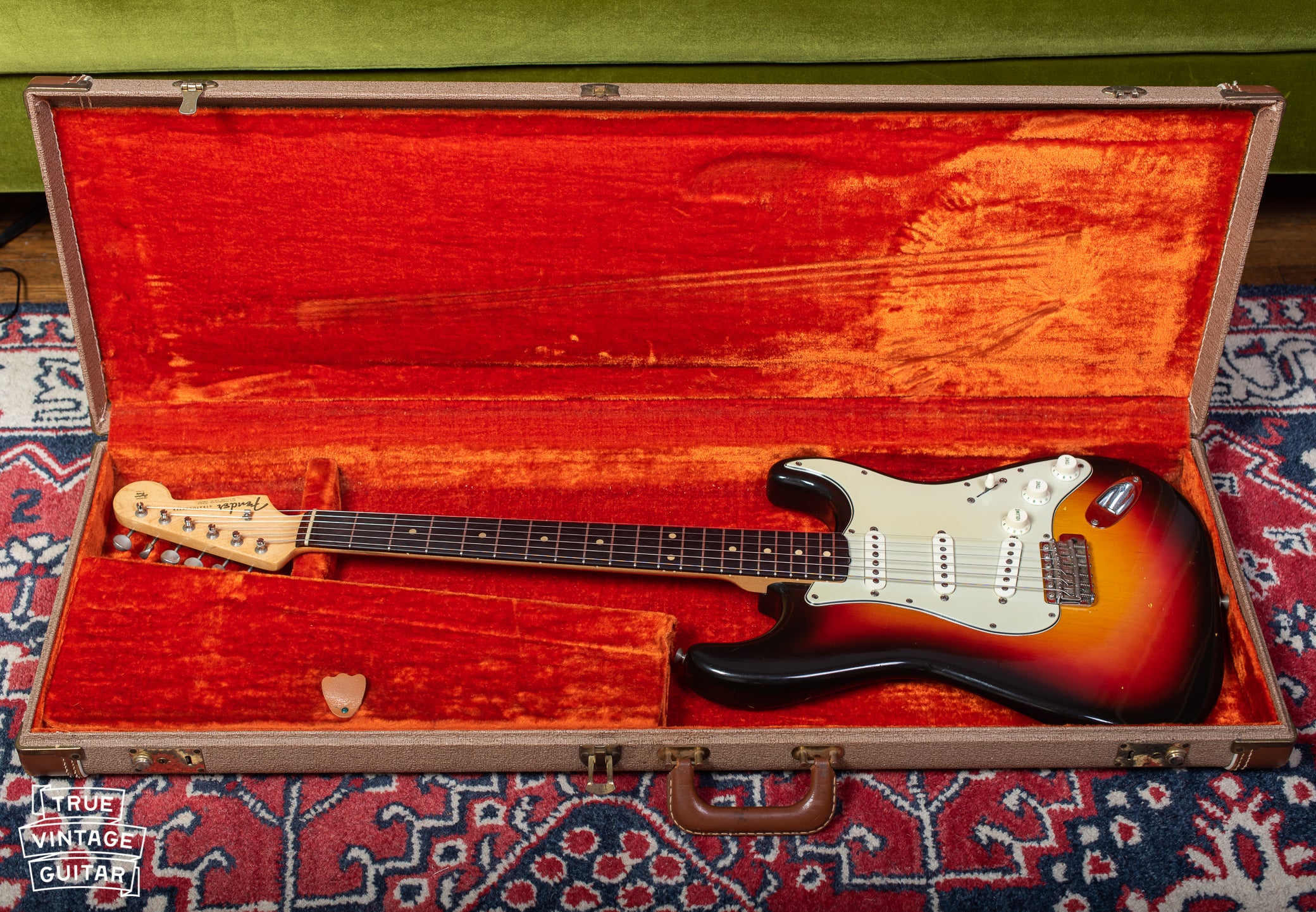 Vintage 1962 Fender Stratocaster guitar