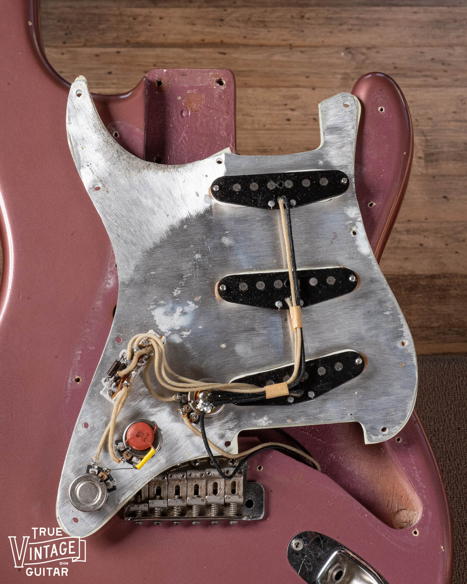 1963 Fender Stratocaster pickup measurements