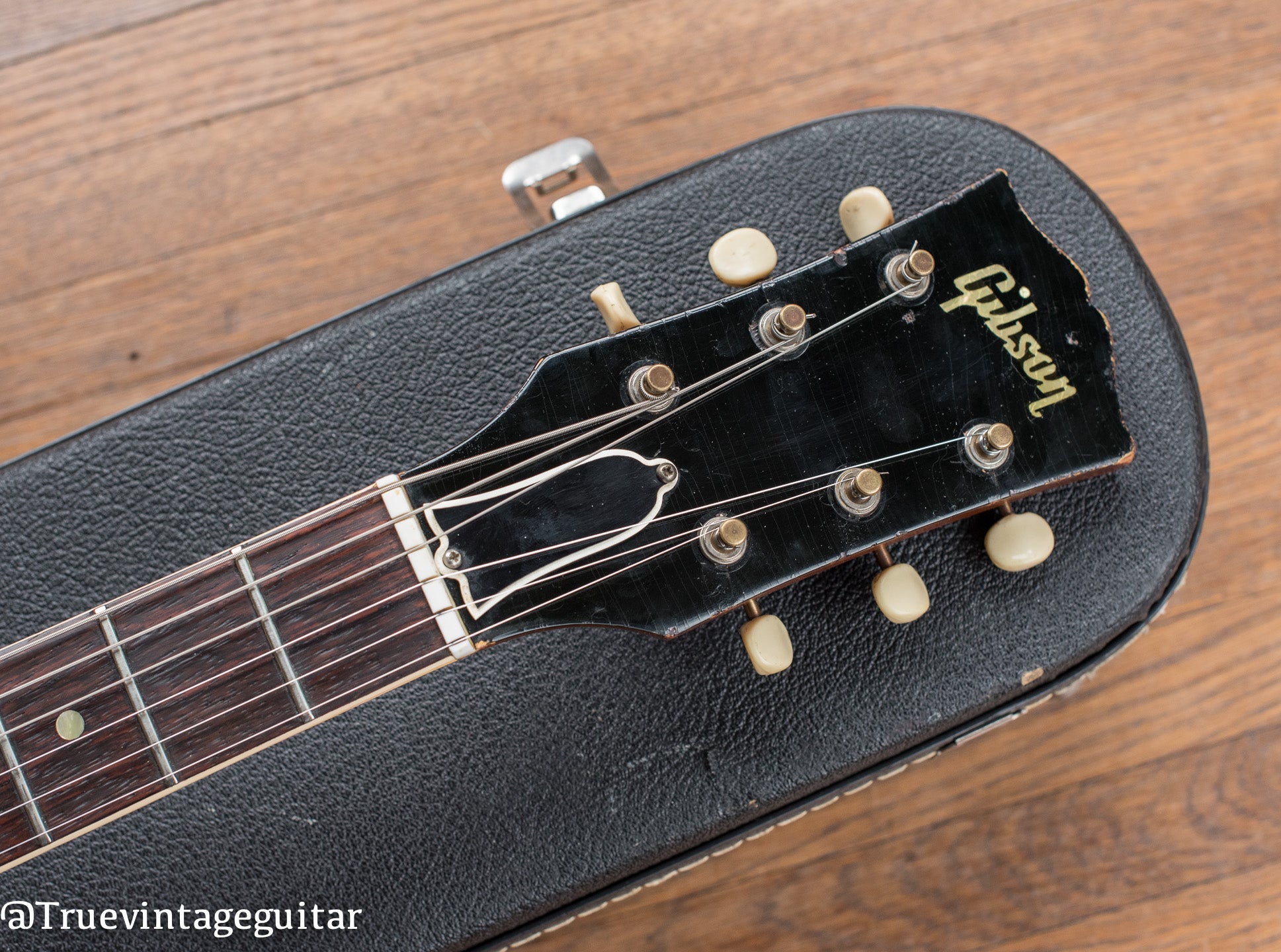 1964 Gibson SG Special, headstock, neck