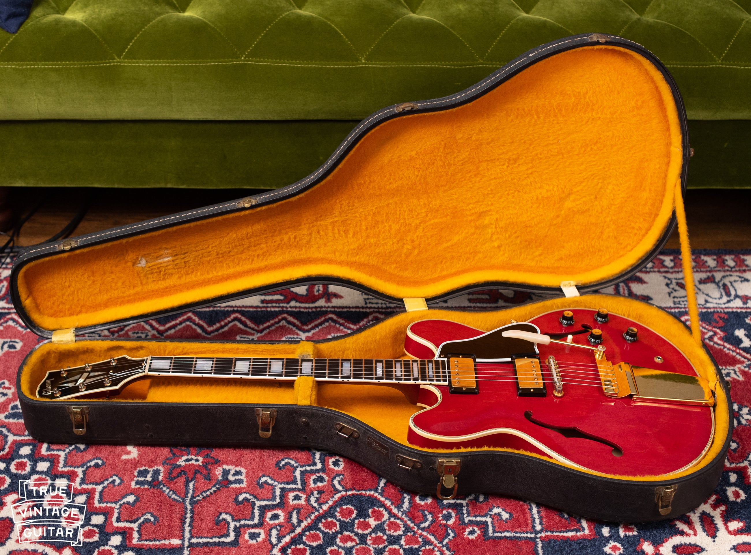 1965 Gibson ES-355 cherry red electric guitar classic vintage antique