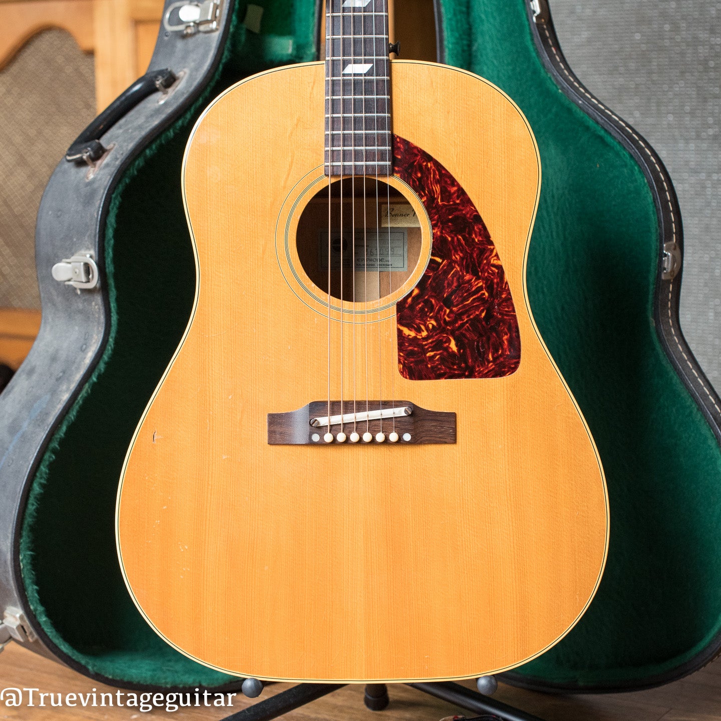 Vintage 1965 Epiphone FT-79 N Texan acoustic guitar – True Vintage