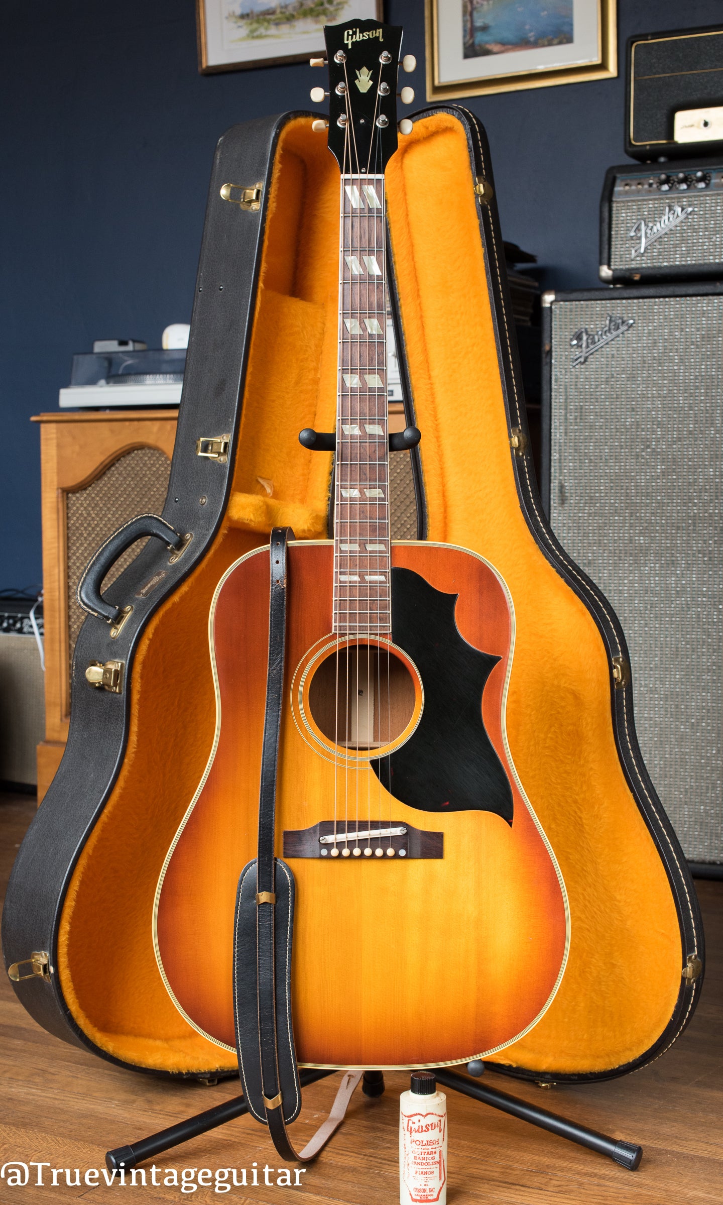 1965 Gibson SJ acoustic guitar