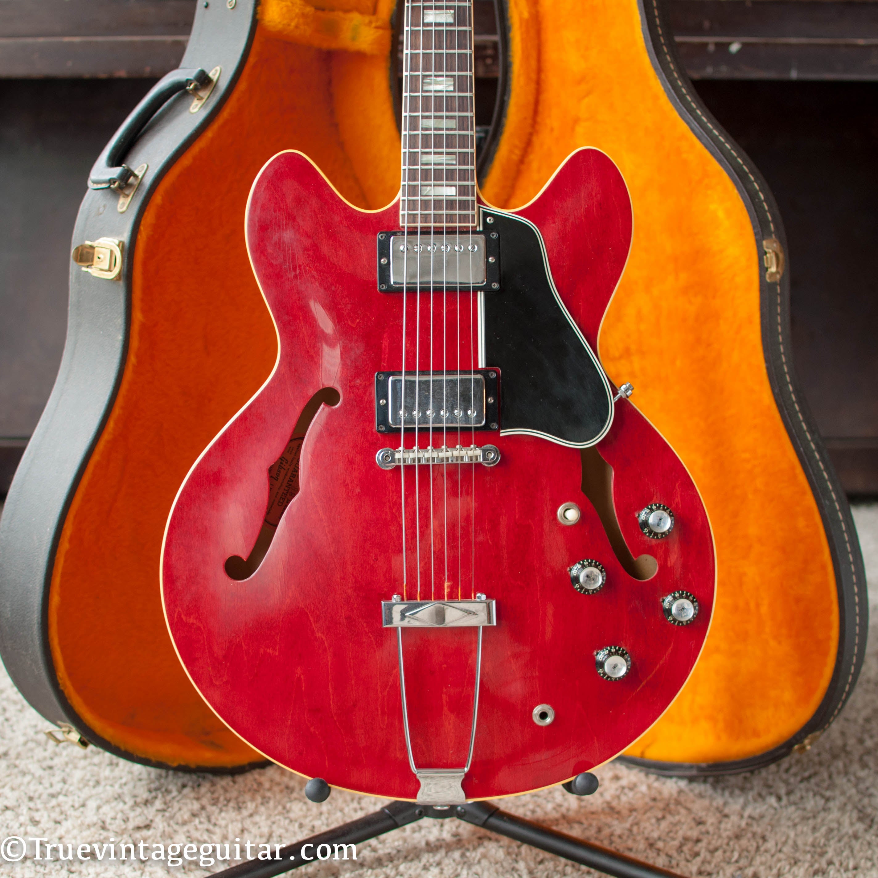 1966 Gibson ES-335 guitar Cherry Red