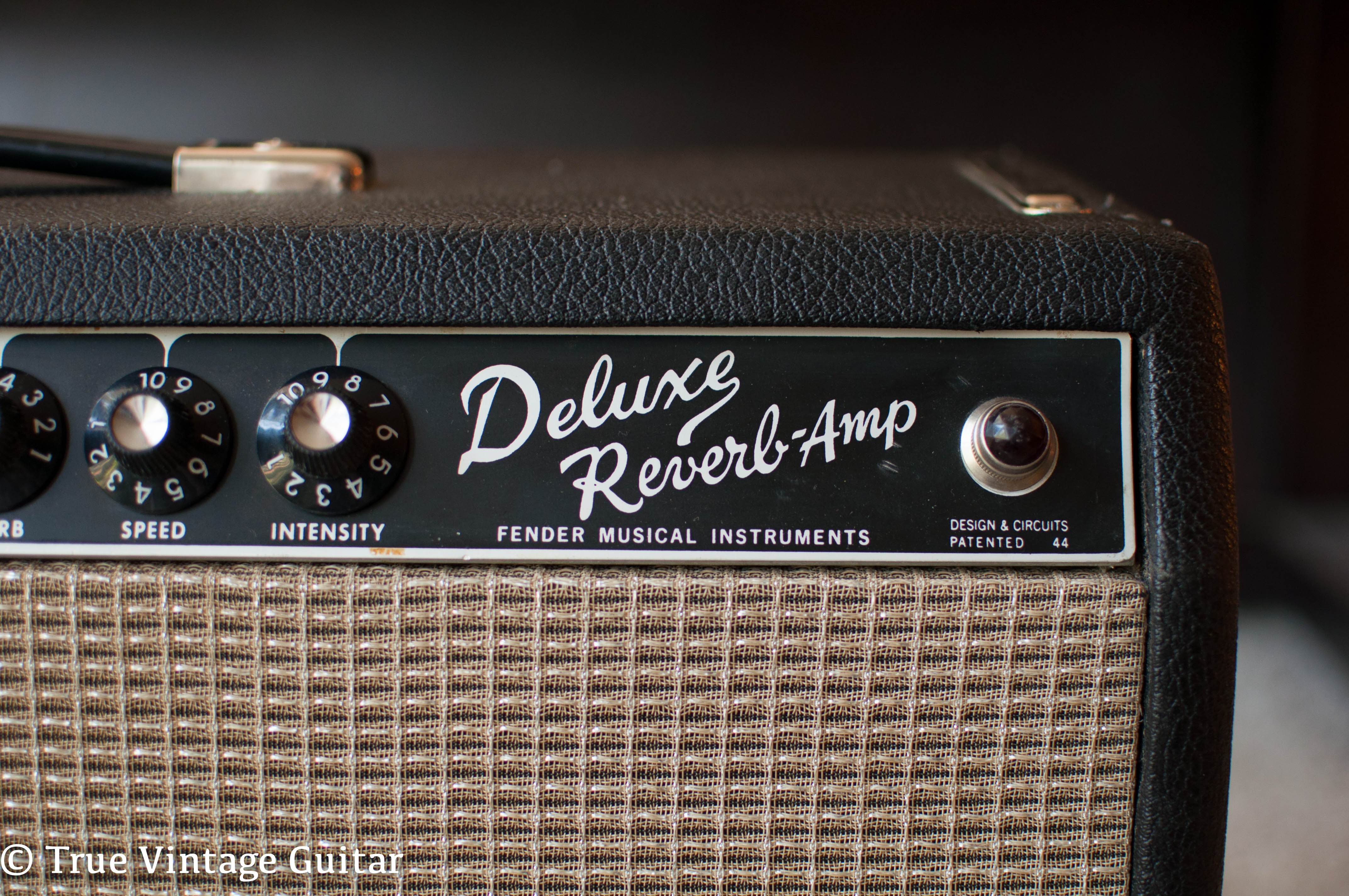 Fender Deluxe Reverb guitar amp 1967