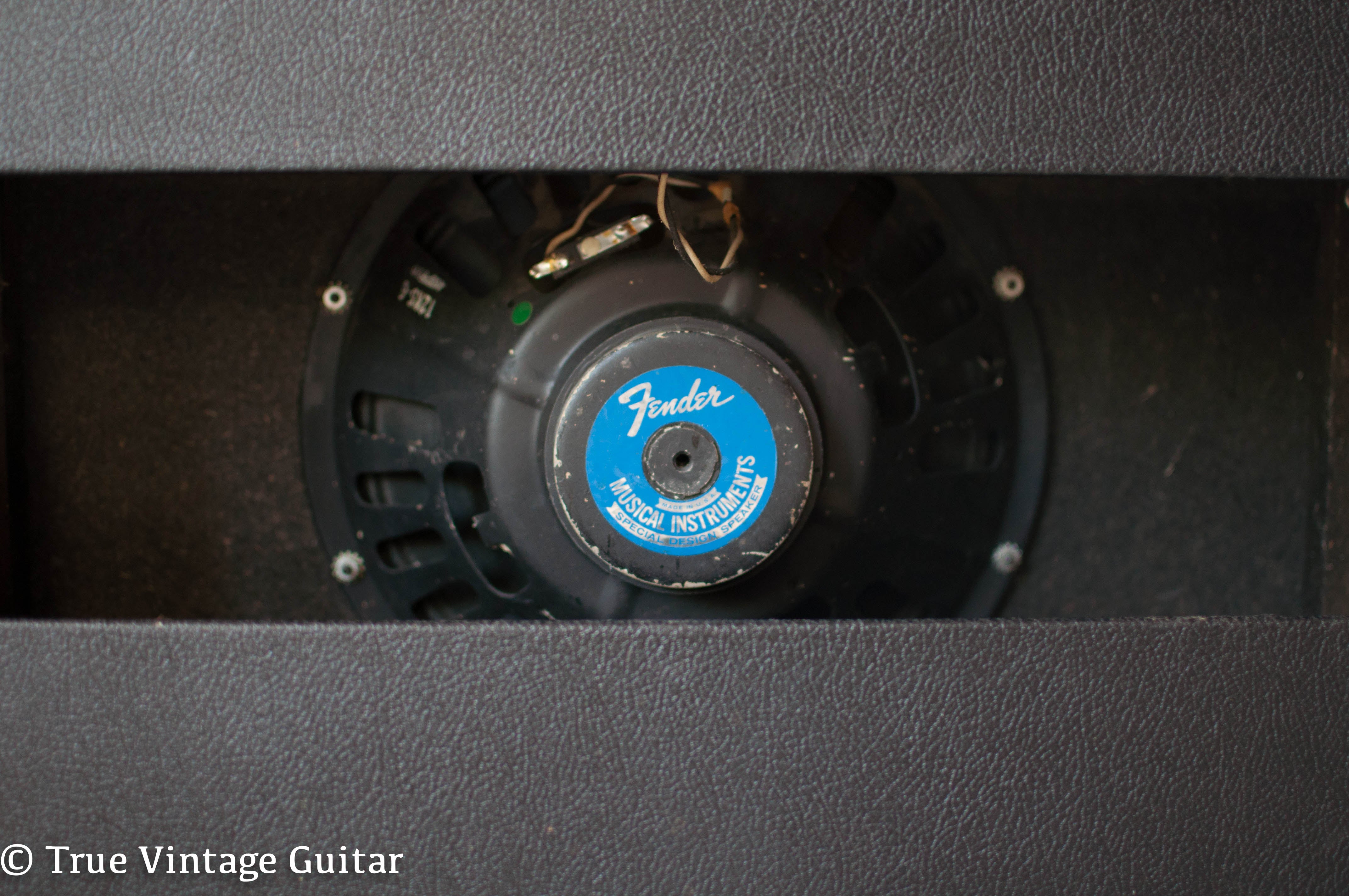 Blue label Oxford 12" speaker 1967 Fender Deluxe Reverb amp
