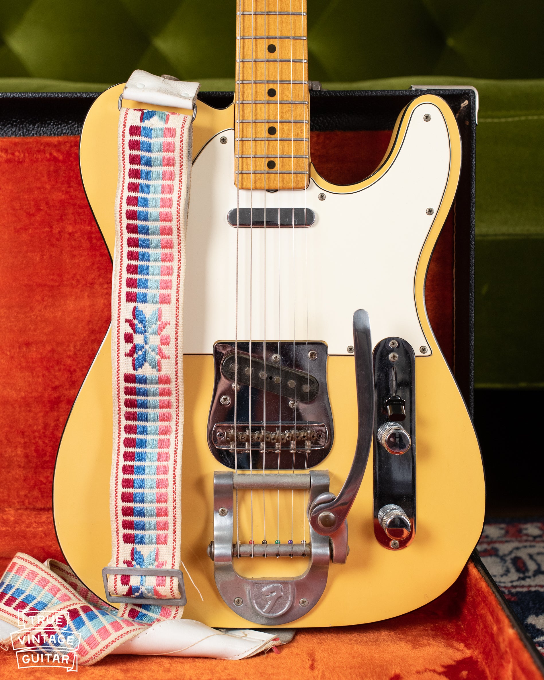 Fender Custom Telecaster 1960s Blond black binding