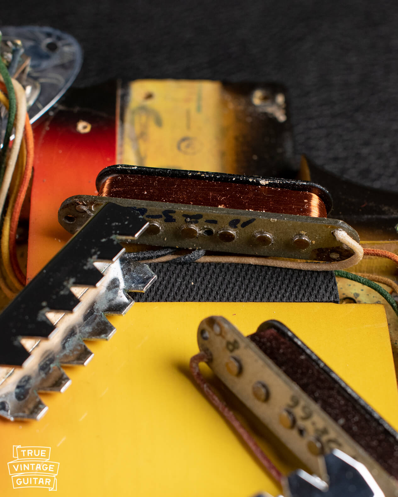 How to date Fender Jaguar pickups with date signature