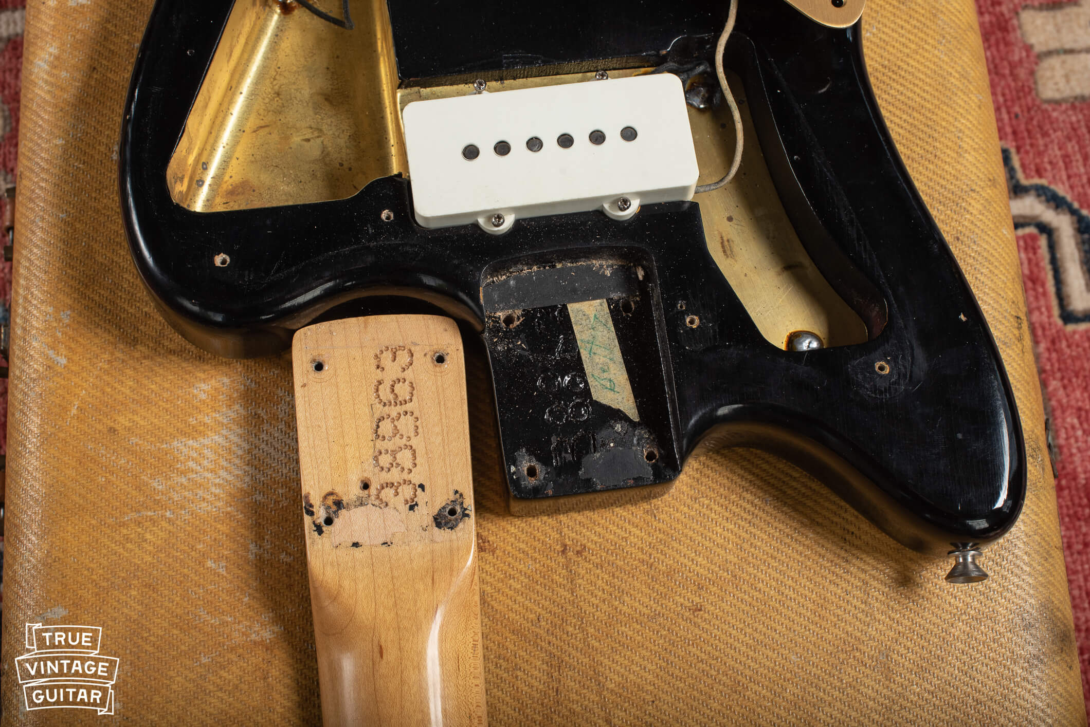 1959 Fender Jazzmaster Black finish factory update