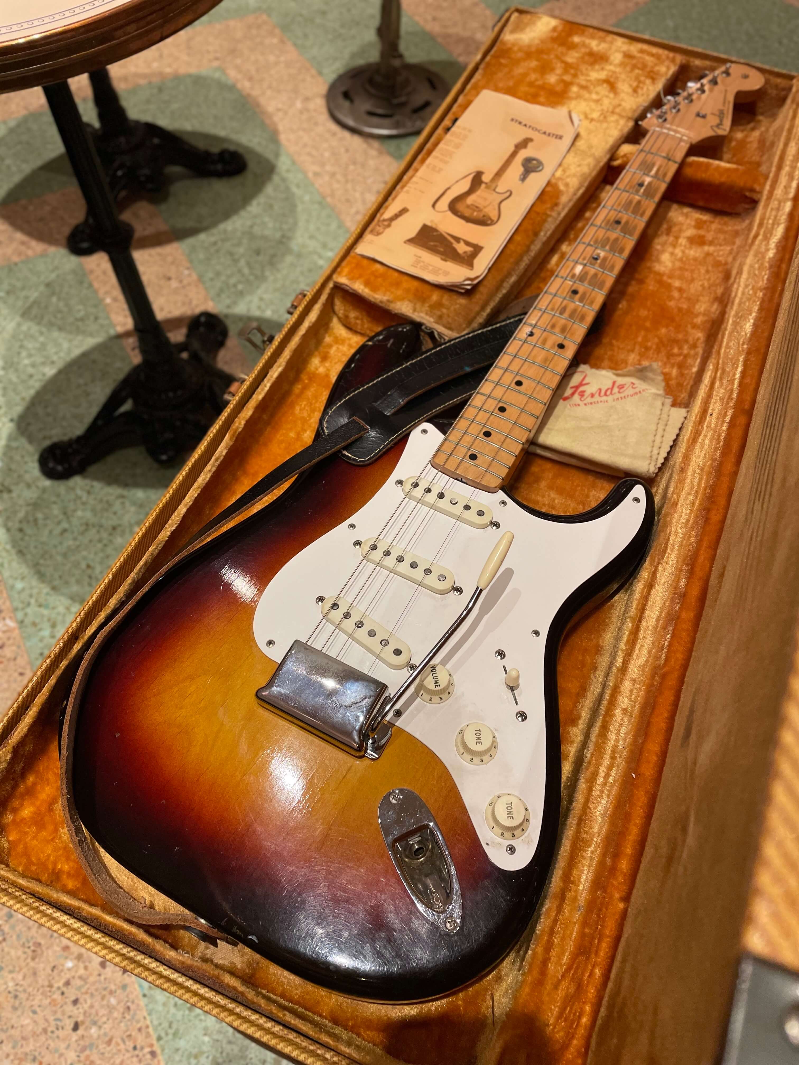 Fender guitar collector buys 1958 Fender Stratocaster