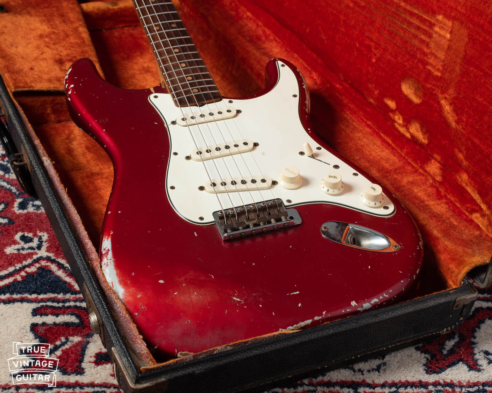 Fender Stratocasters 1960s Red guitar