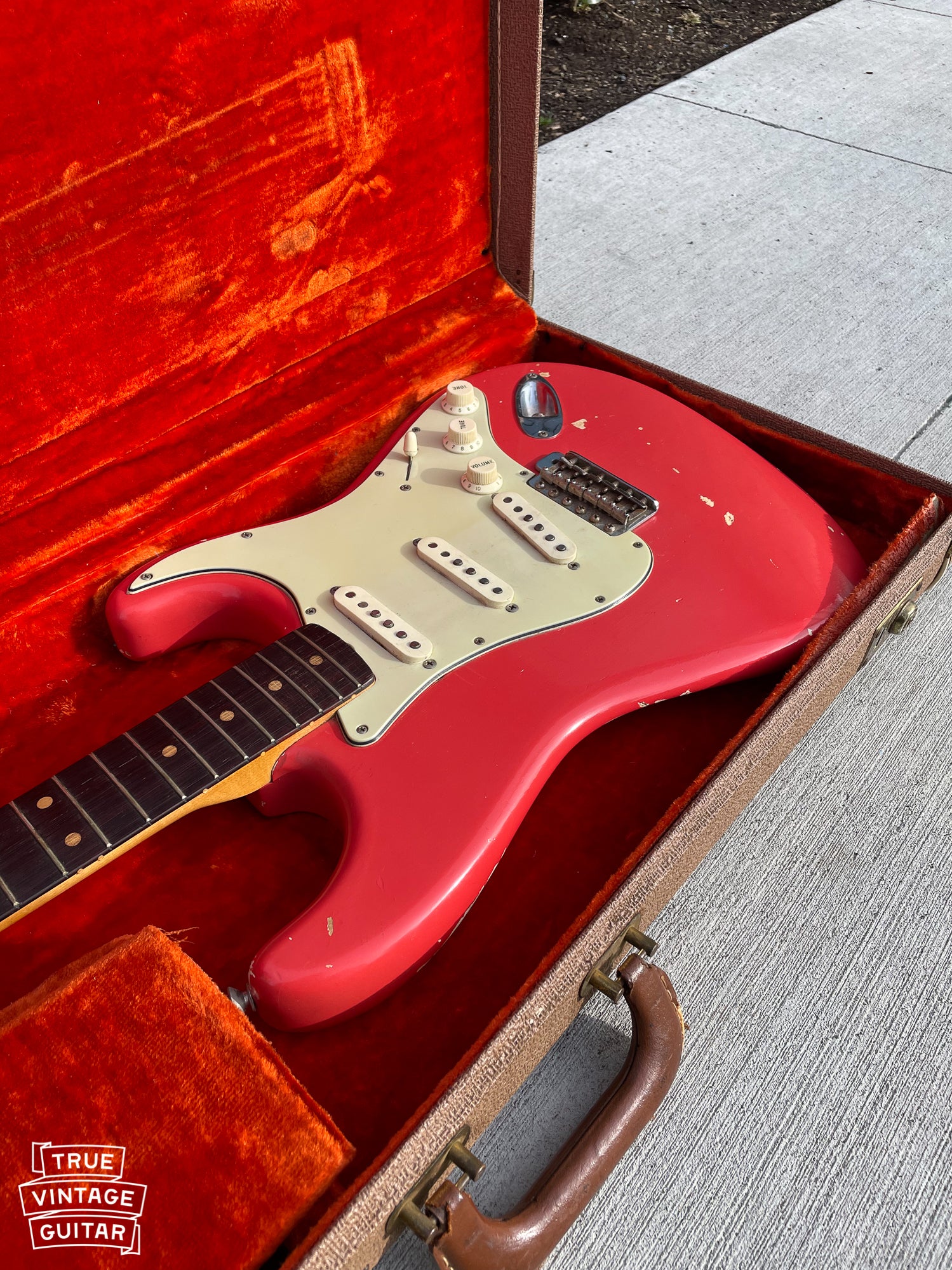 Fender Stratocaster 1963 Red in Seattle, Washington – True Vintage