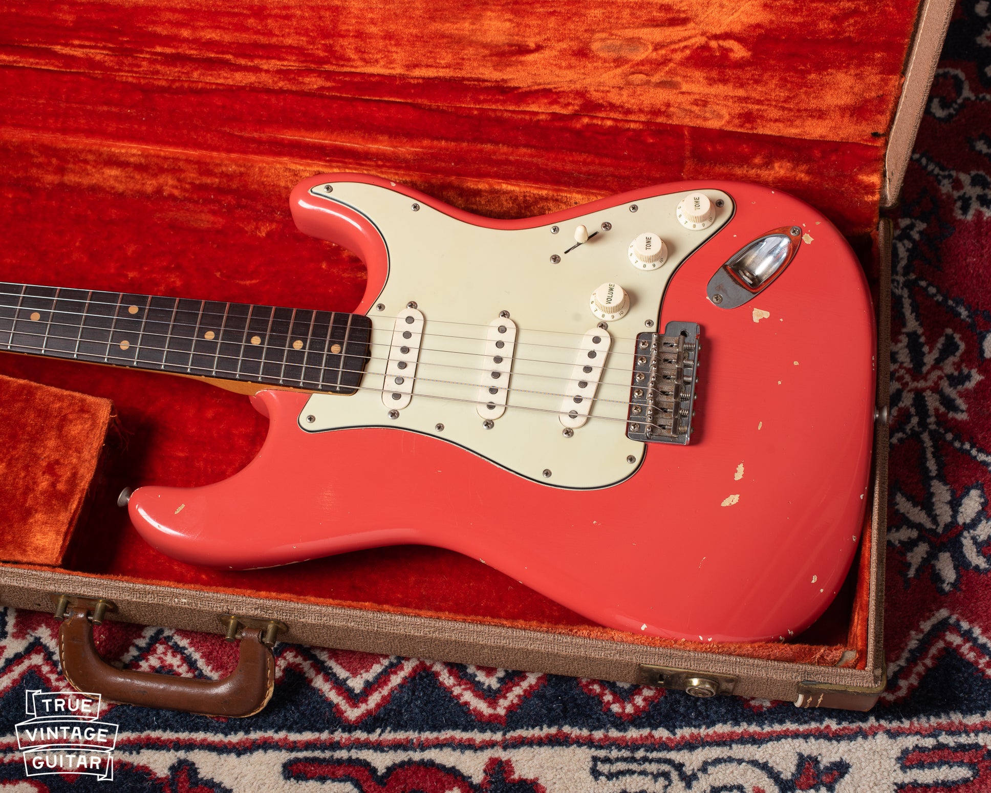 1963 Fender Stratocaster Fiesta Red