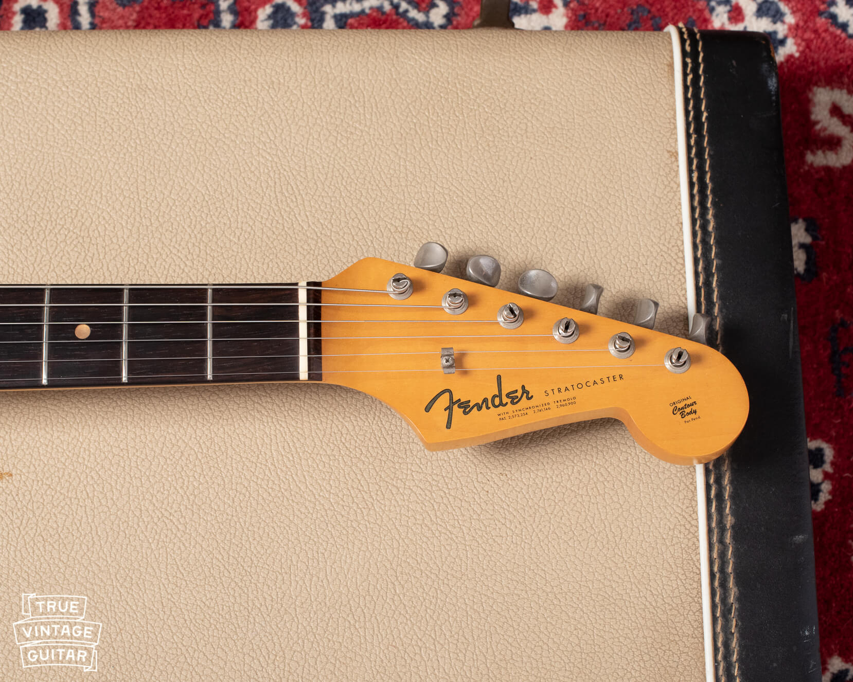 Vintage Fender Stratocaster guitar collector