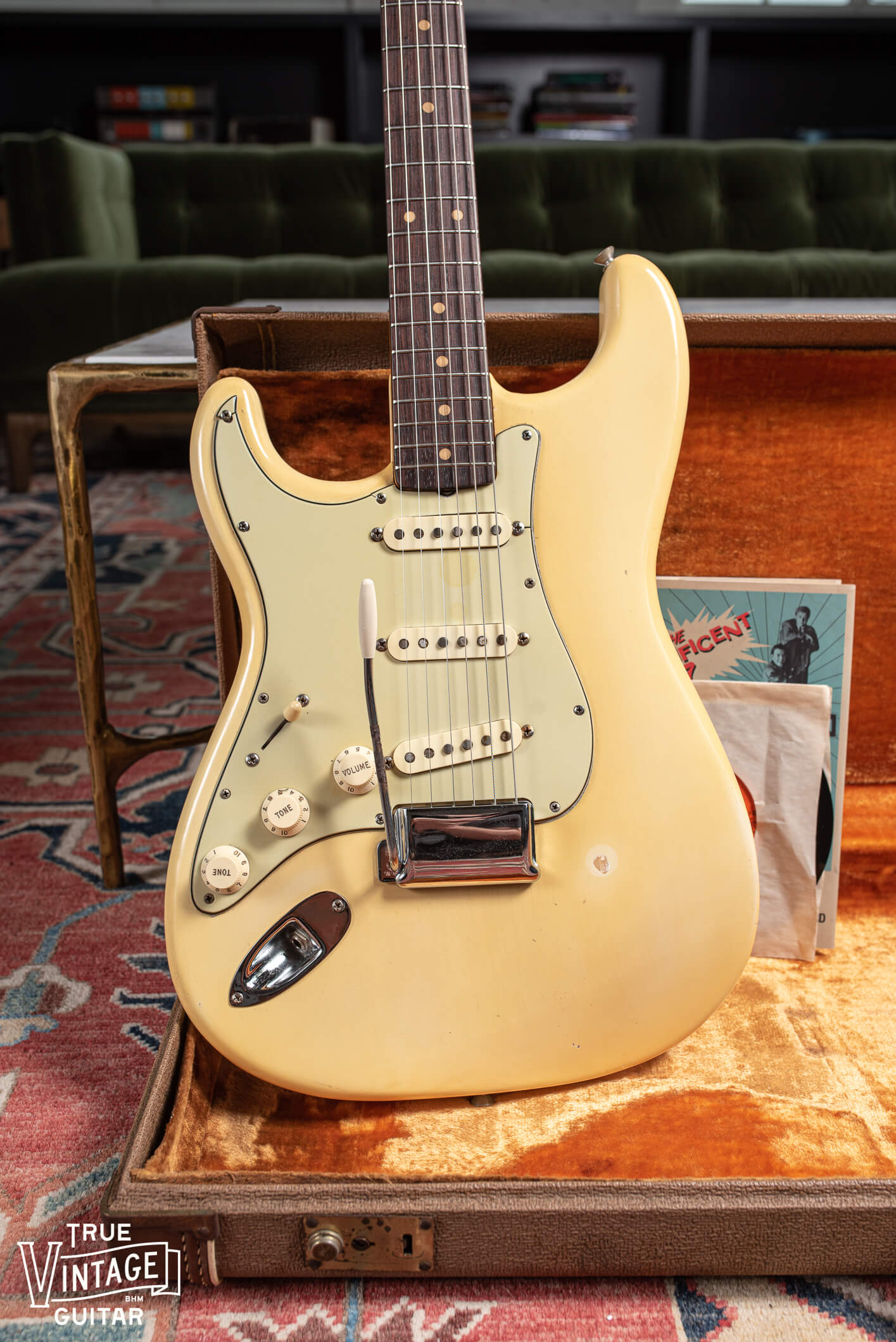 1961 Stratocaster with Blond finish and left hand