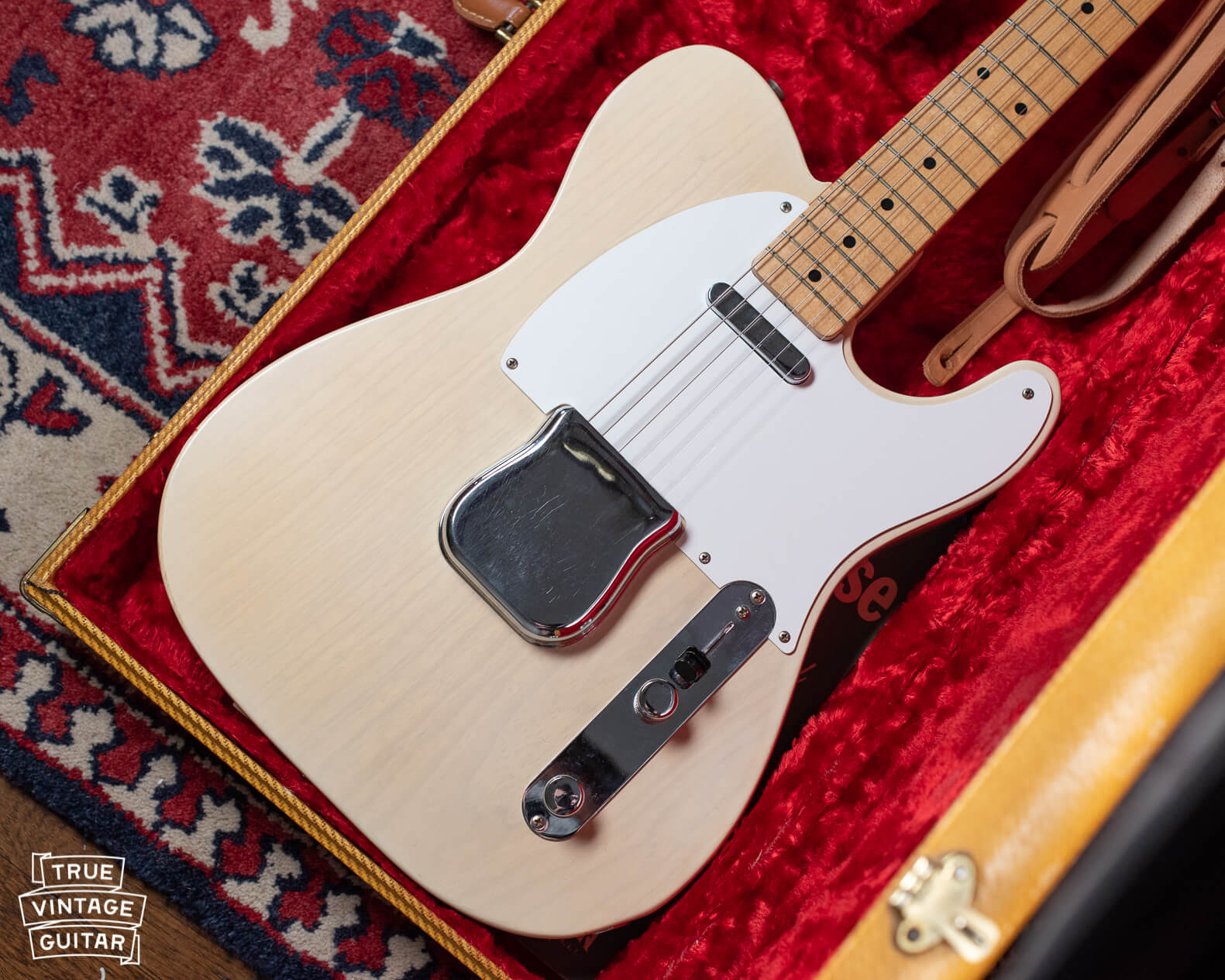 Values and year of Fender Telecaster 1957 guitars white