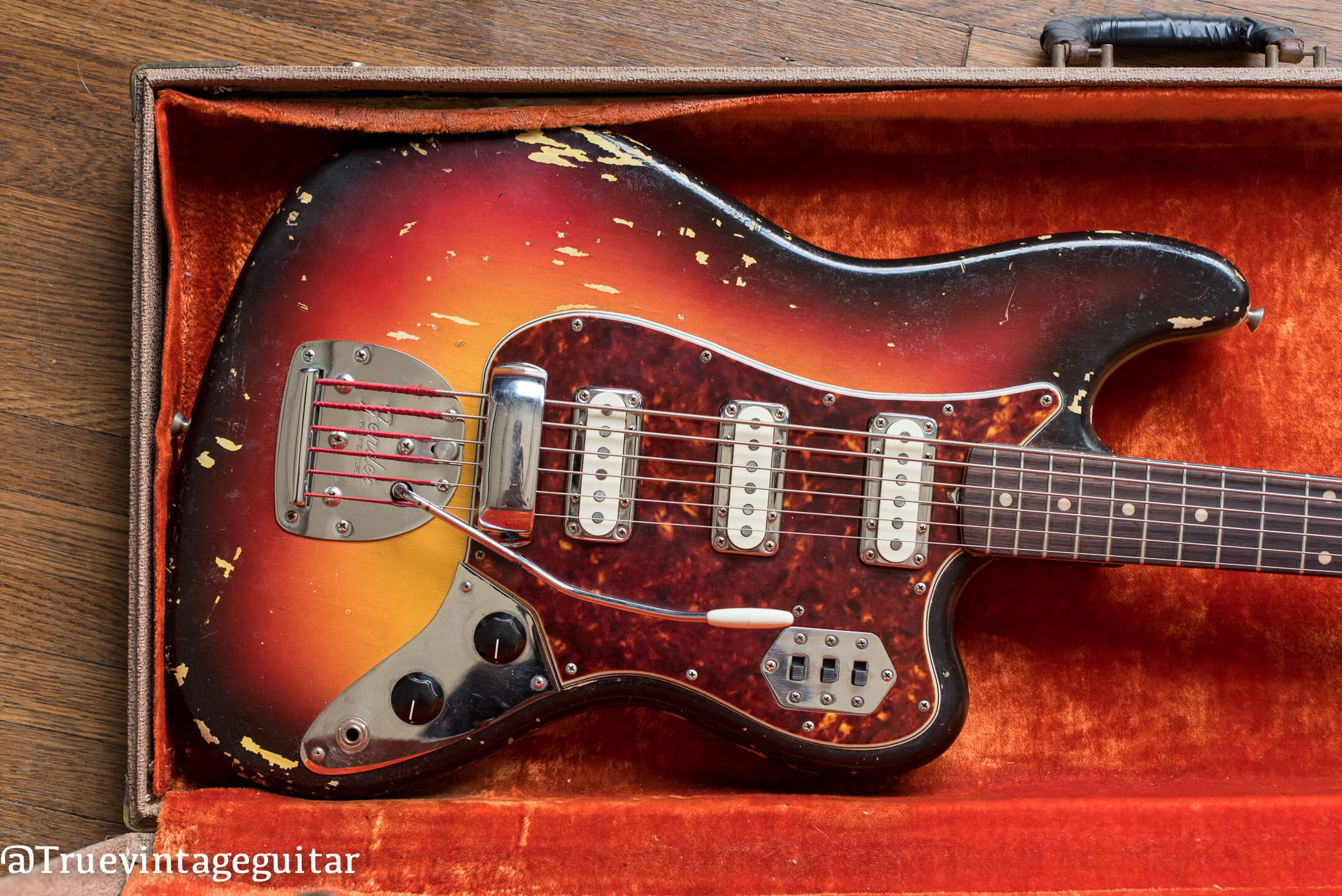 Fender VI 1961, Fender Bass 6 1960s vintage original guitar. 