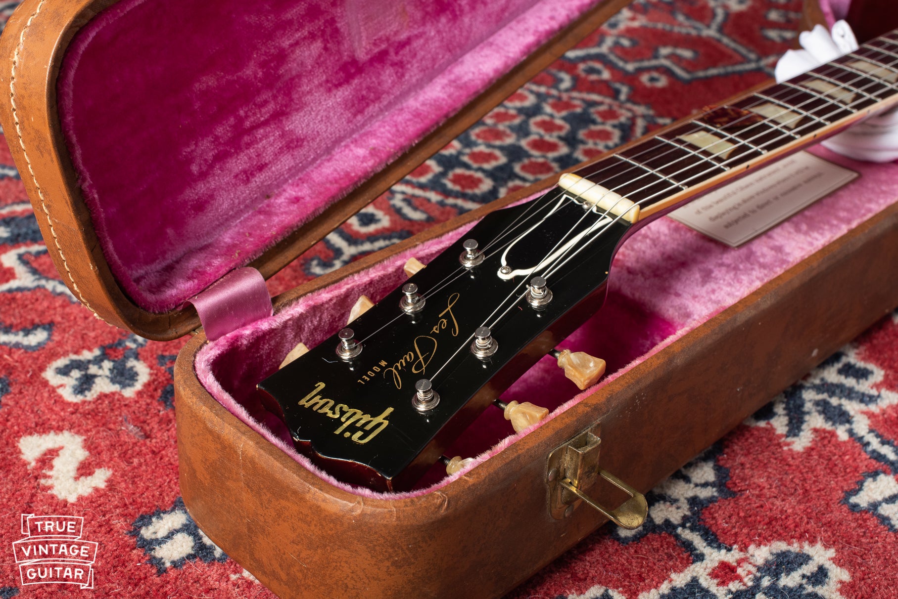 Gibson Les Paul Standard Burst electric guitar, vintage original 1960. 