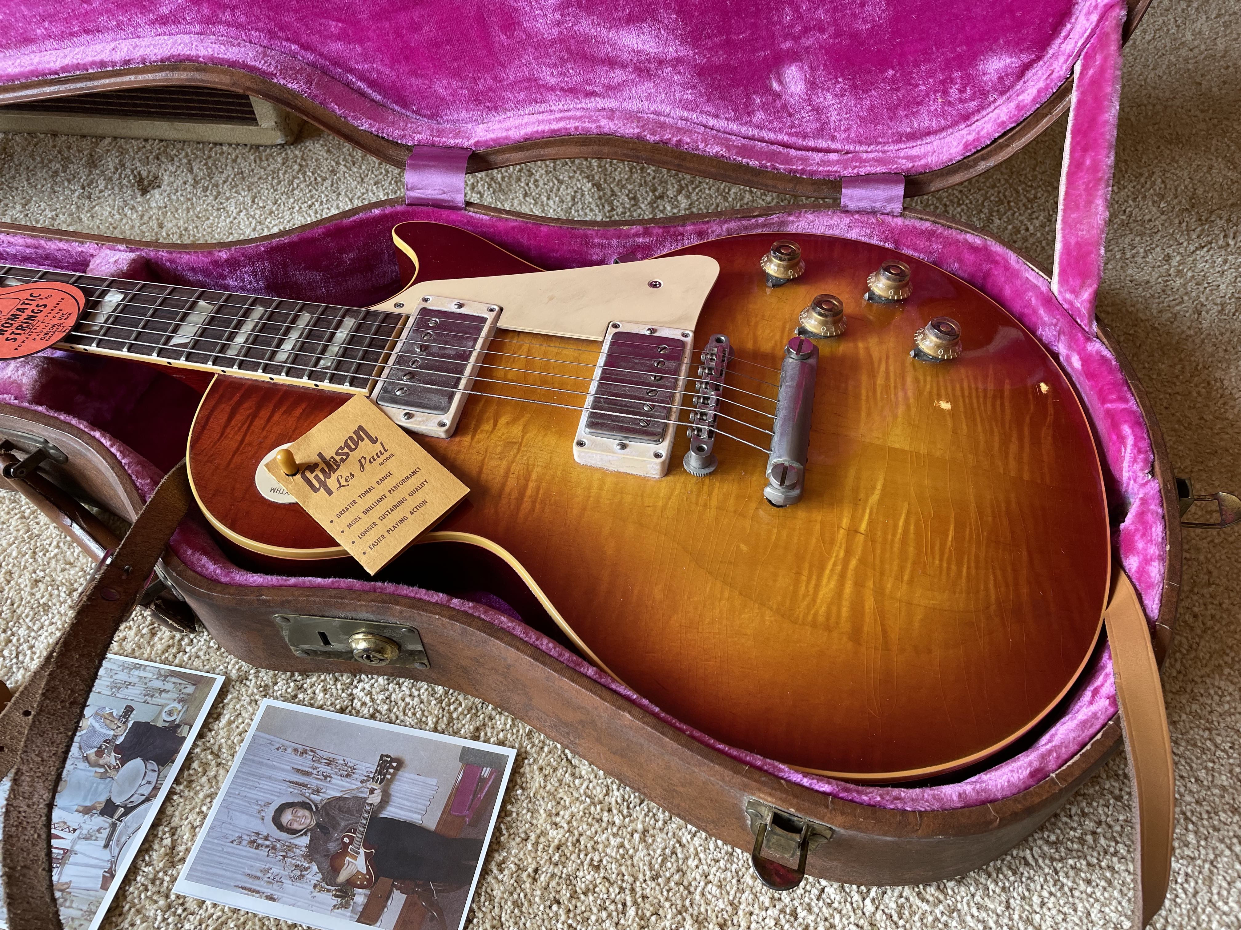 Gibson Les Paul guitar 1960 vintage original. How much is my Gibson worth?