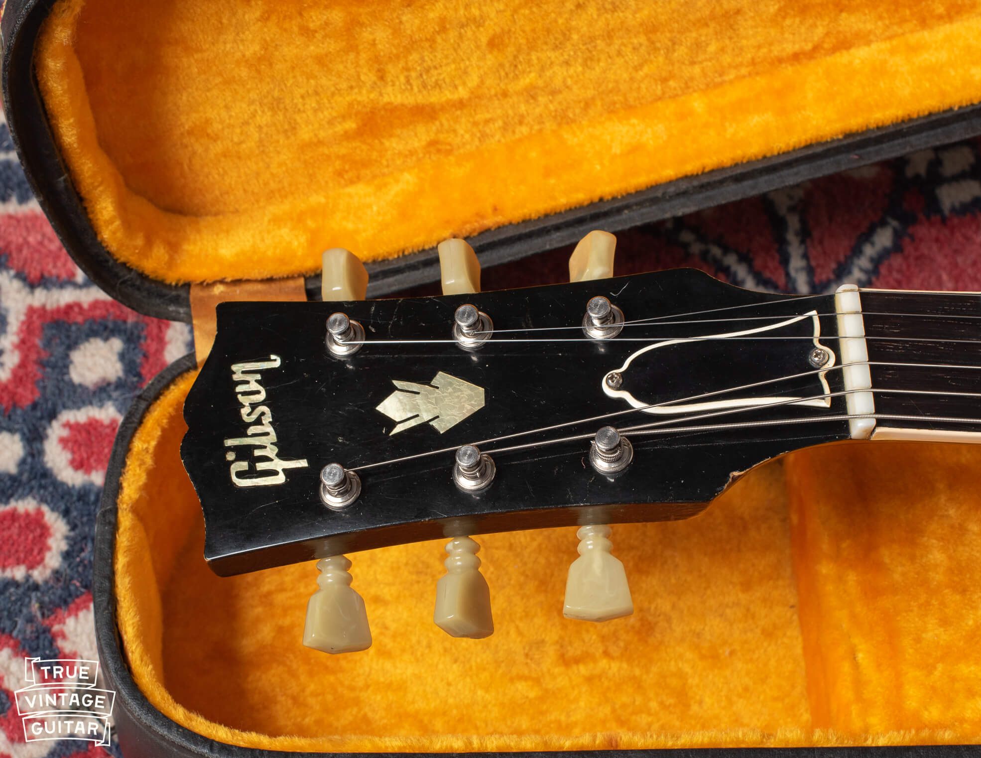 1964 Gibson ES-335 headstock and neck