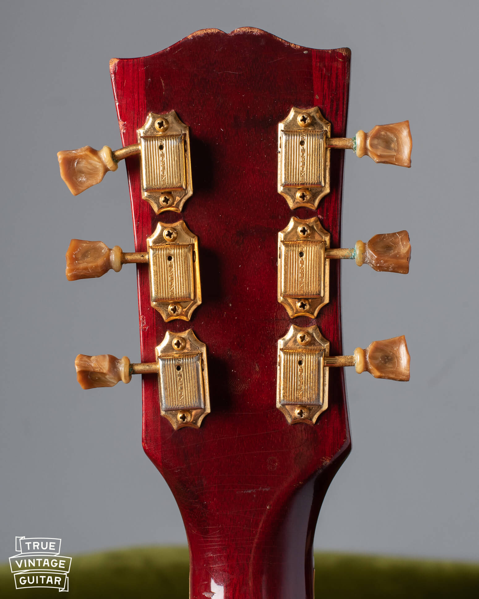 Gibson ES-345 1960 Red headstock with Kluson tuners