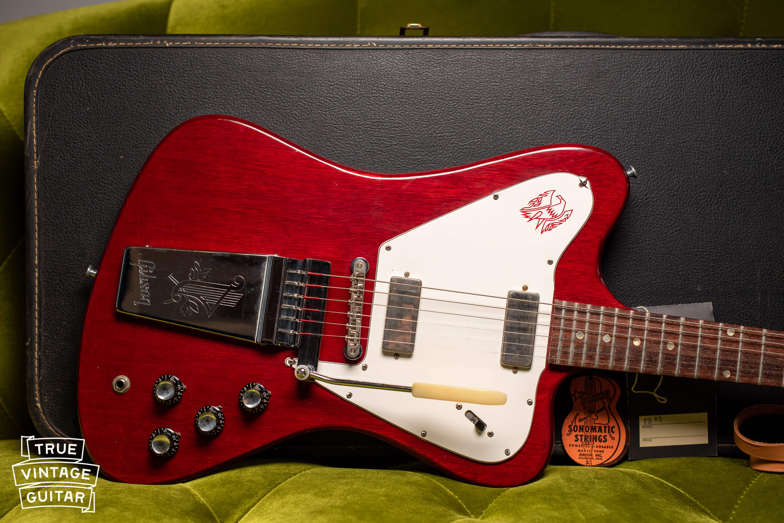 Gibson Firebird V 1965 in original Cherry Red finish