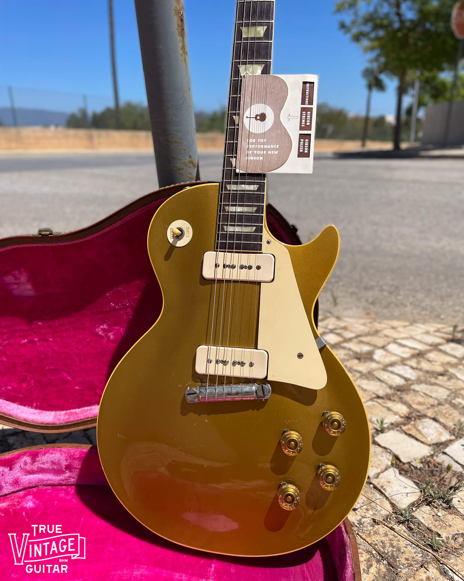 1950s Les Paul guitar in Portugal