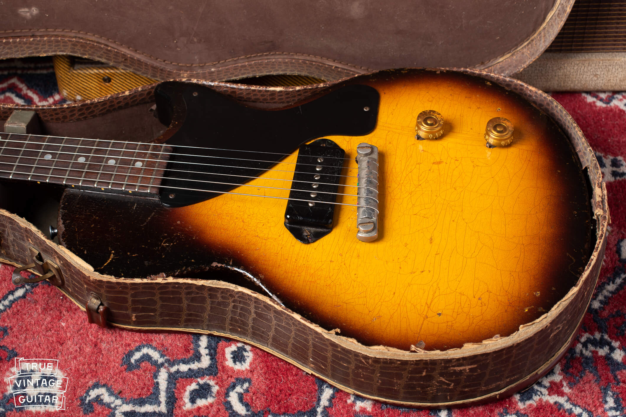 1955 Gibson Les Paul Jr guitar