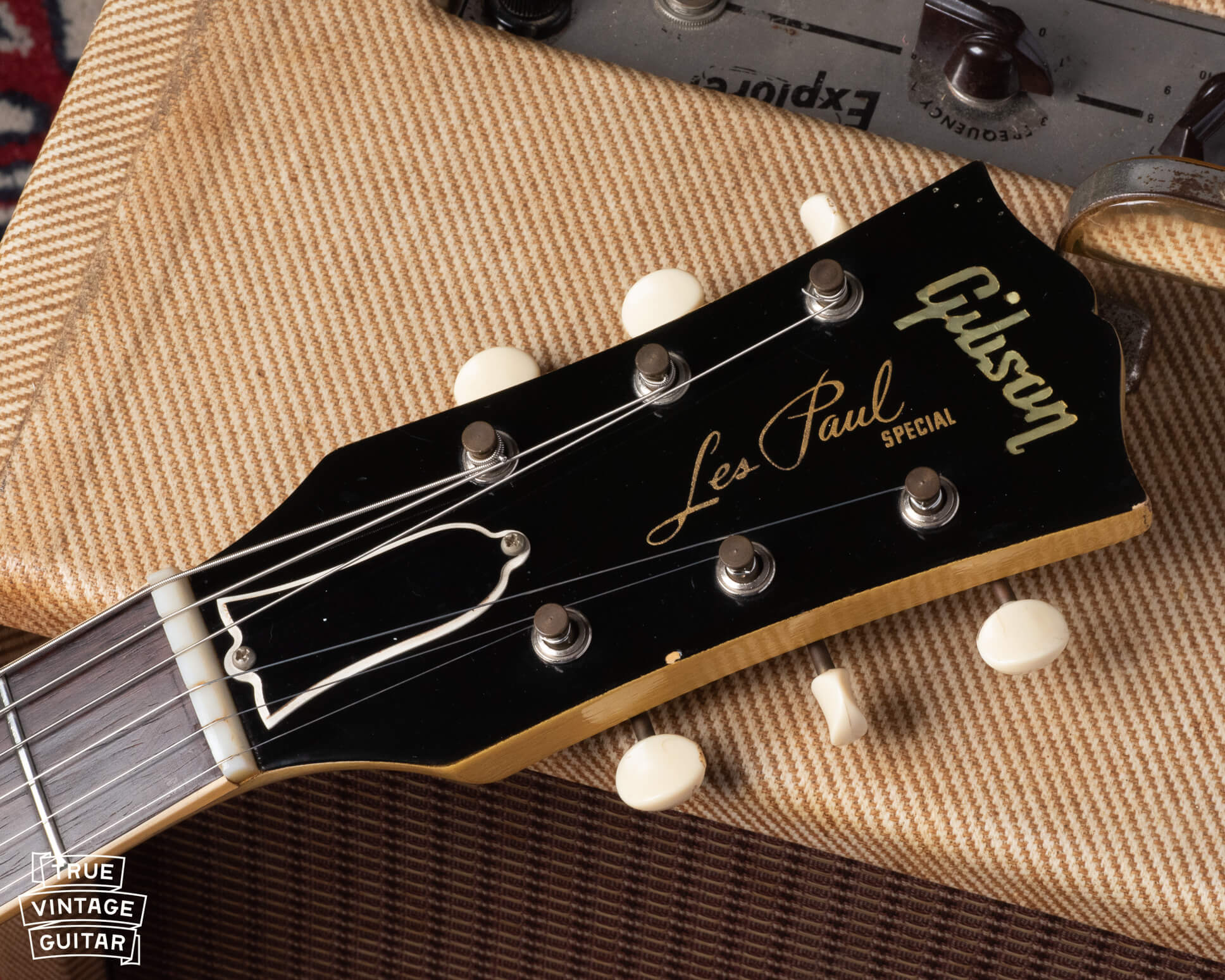 1960 Gibson Les Paul Special headstock