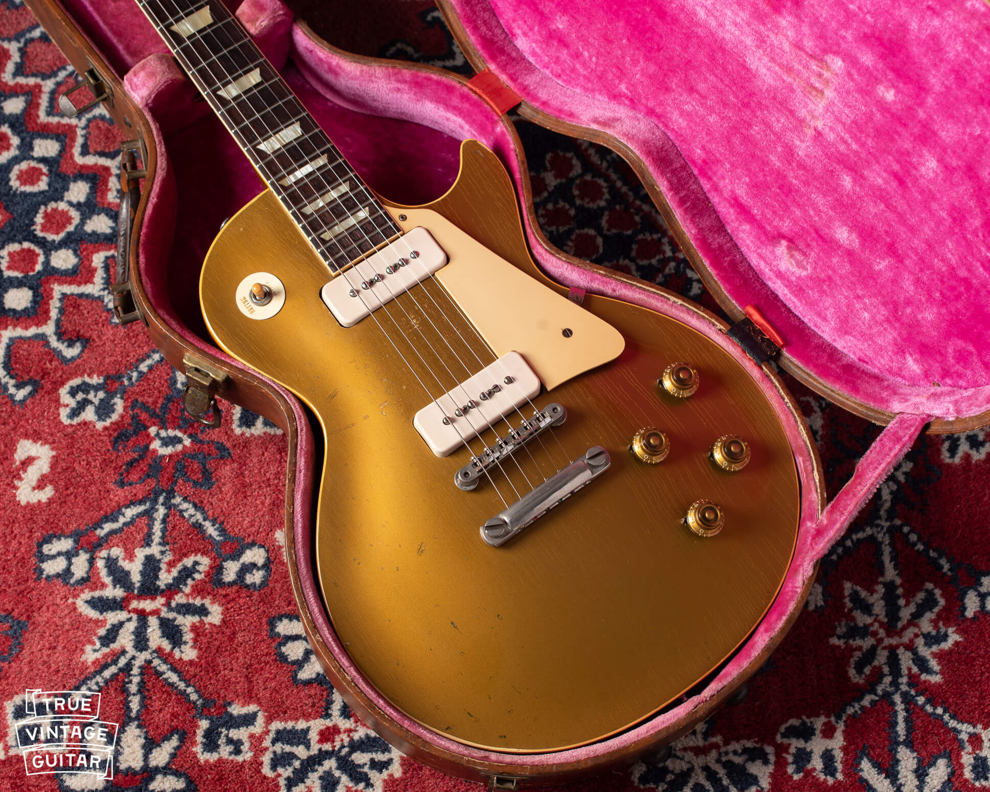 Gibson Les Paul gold goldtop 1950s value and worth