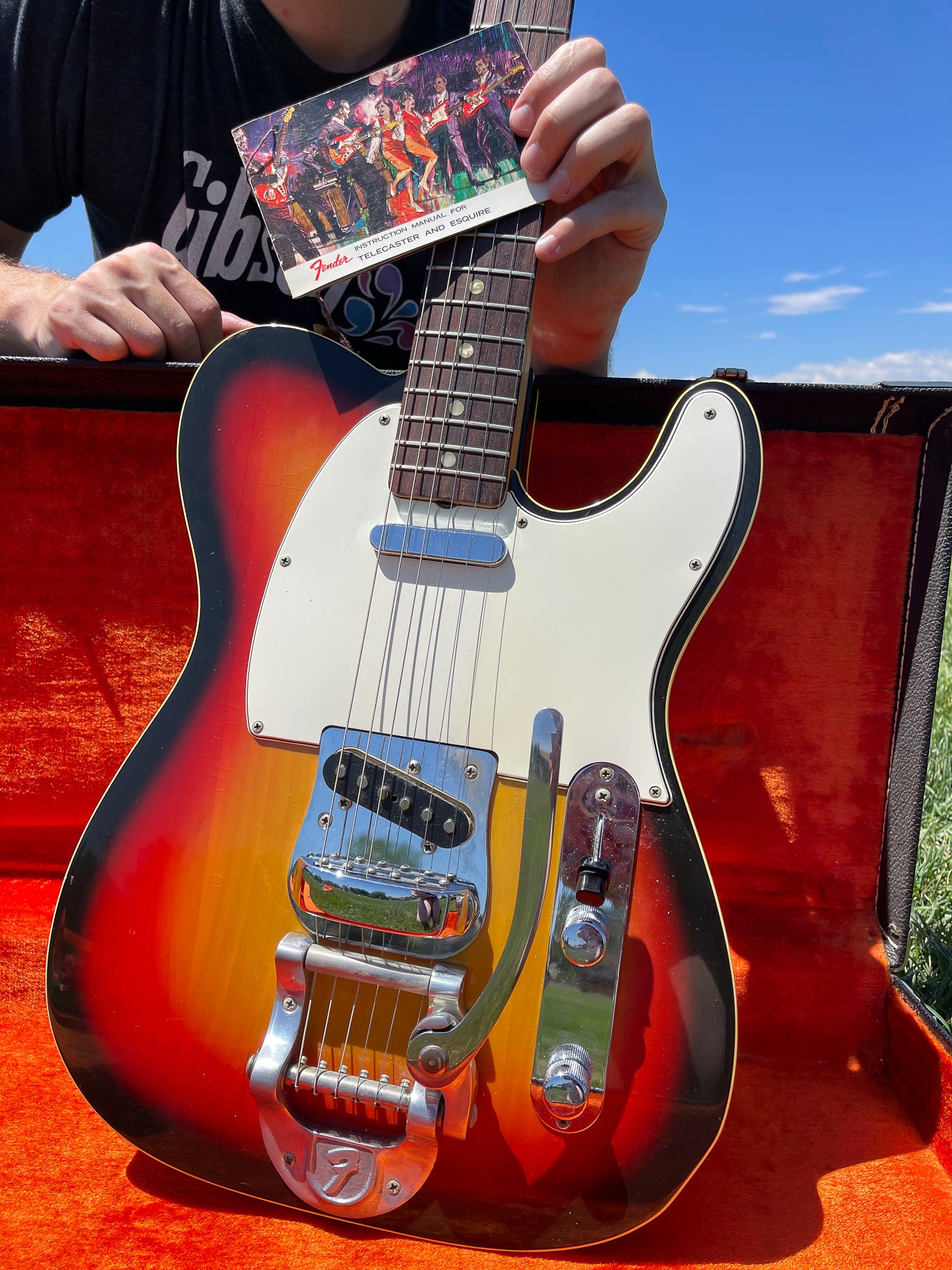 1968 Fender Telecaster Custom in guitar collection in Colorado