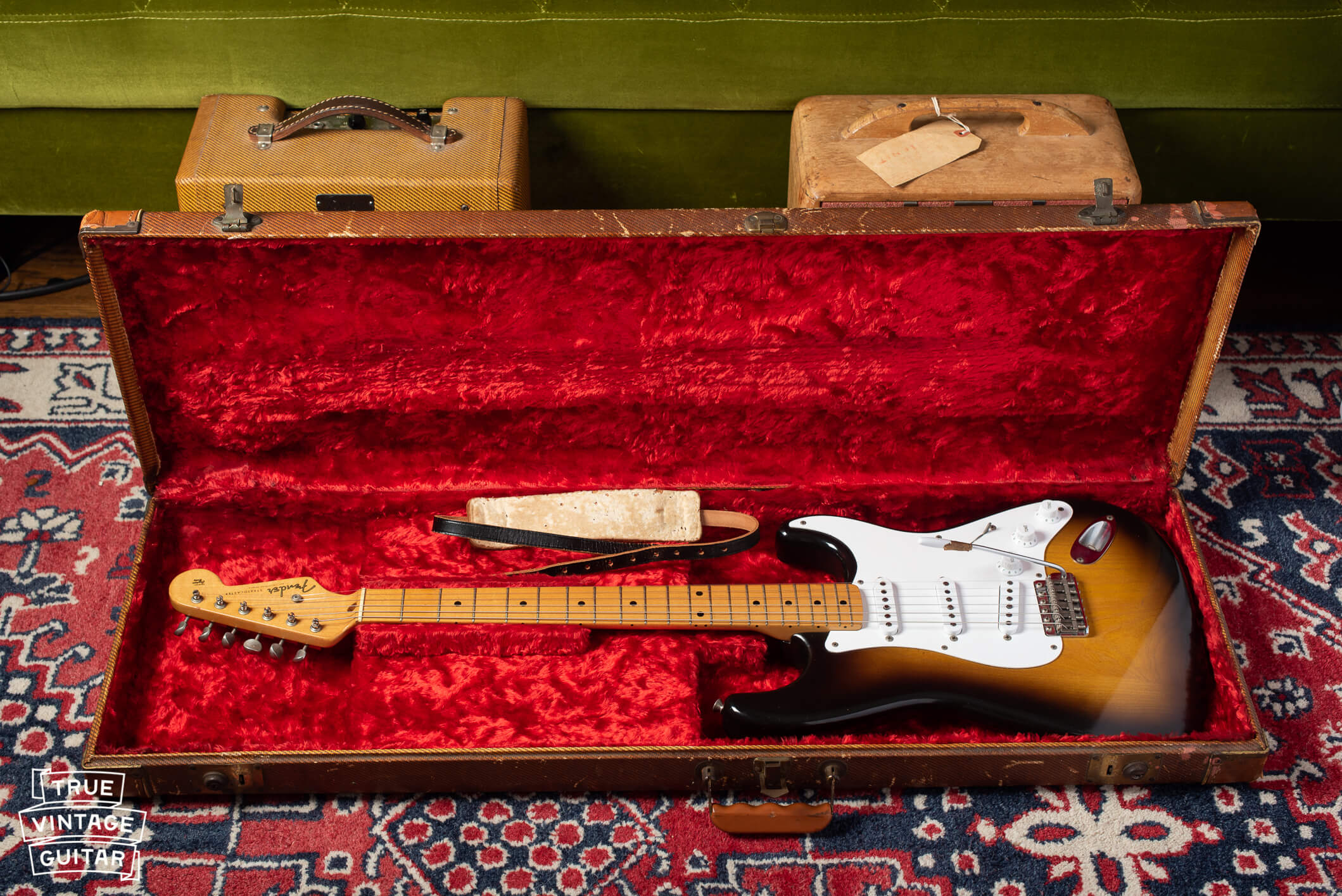 How many Stratocasters made in 1954?