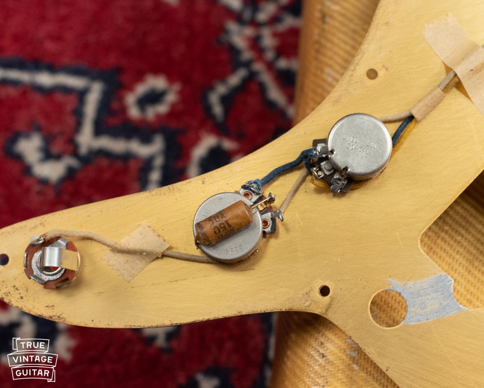 How to date a Fender Jazzmaster with potentiometer codes