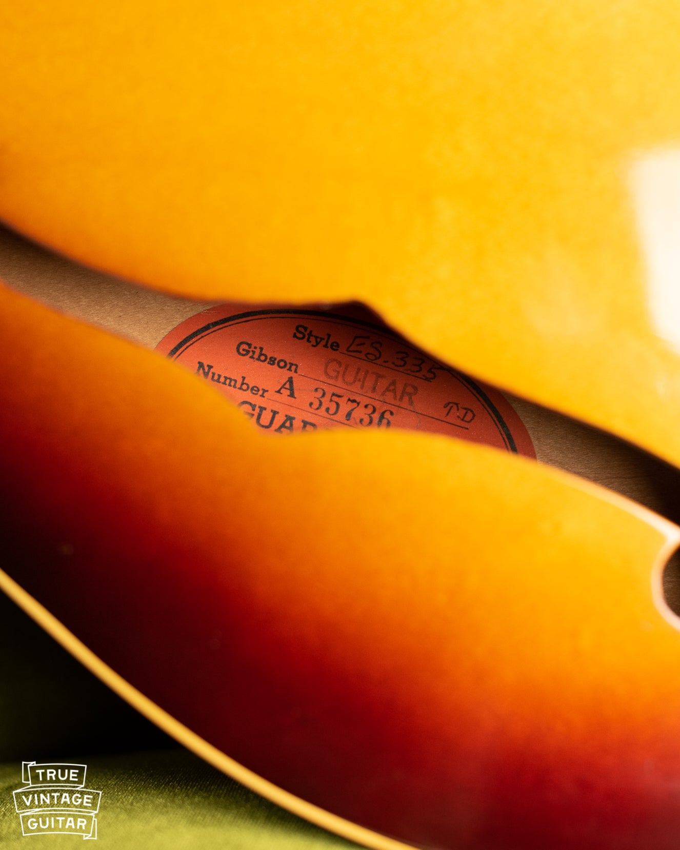How to date a Gibson ES-335 with serial number