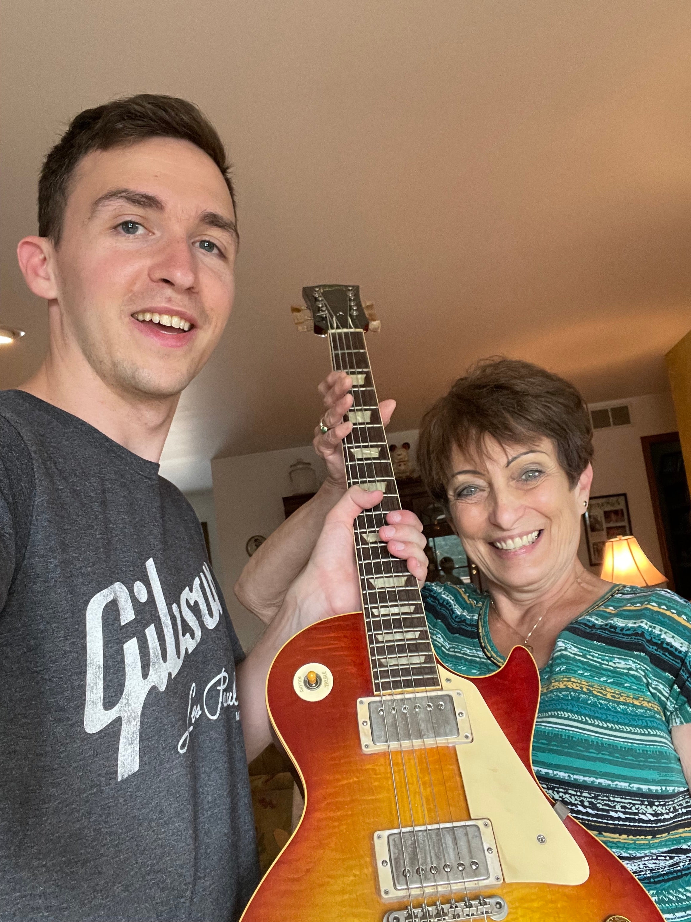 Gibson Les Paul guitar collector buys 1960 Gibson Les Paul