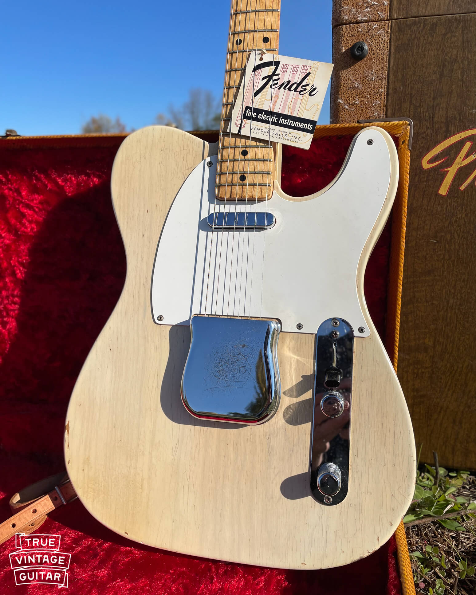 Sell my 1950s Fender Telecaster guitar