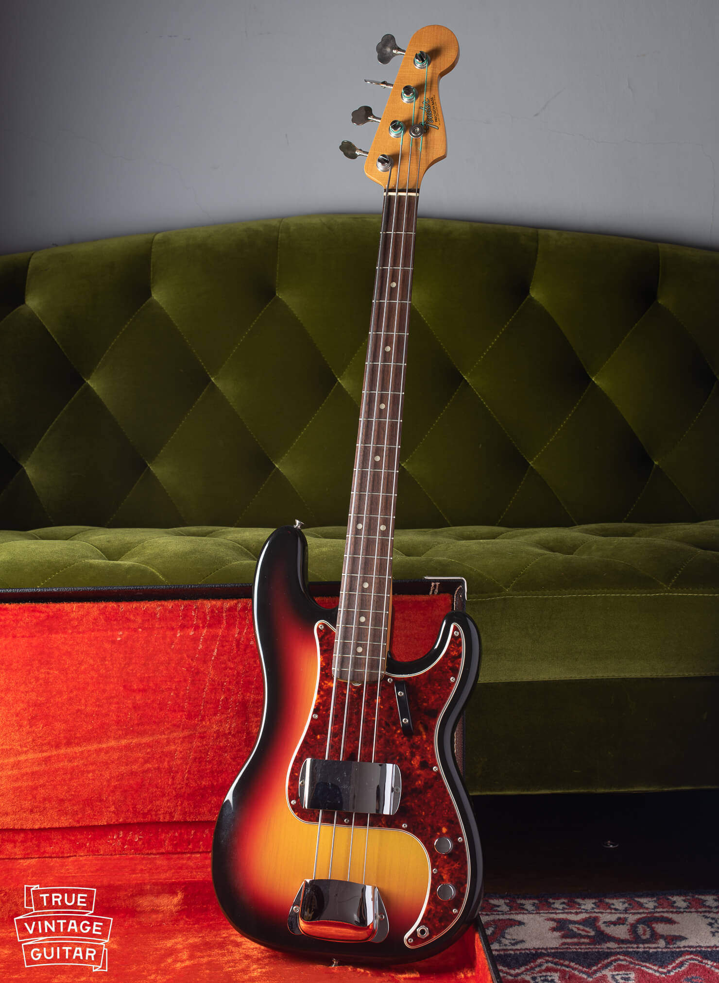 1966 Fender Precision Bass in original case